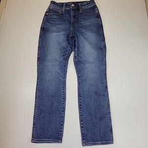 VINTAGE J.Crew Jeans Womens Size 27 Blue Slim Straight Stretch Denim Light Wash
